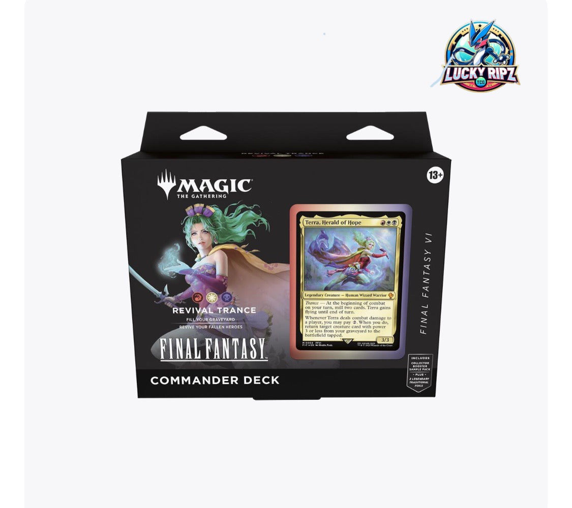 Final Fantasy Commander Deck Boxes