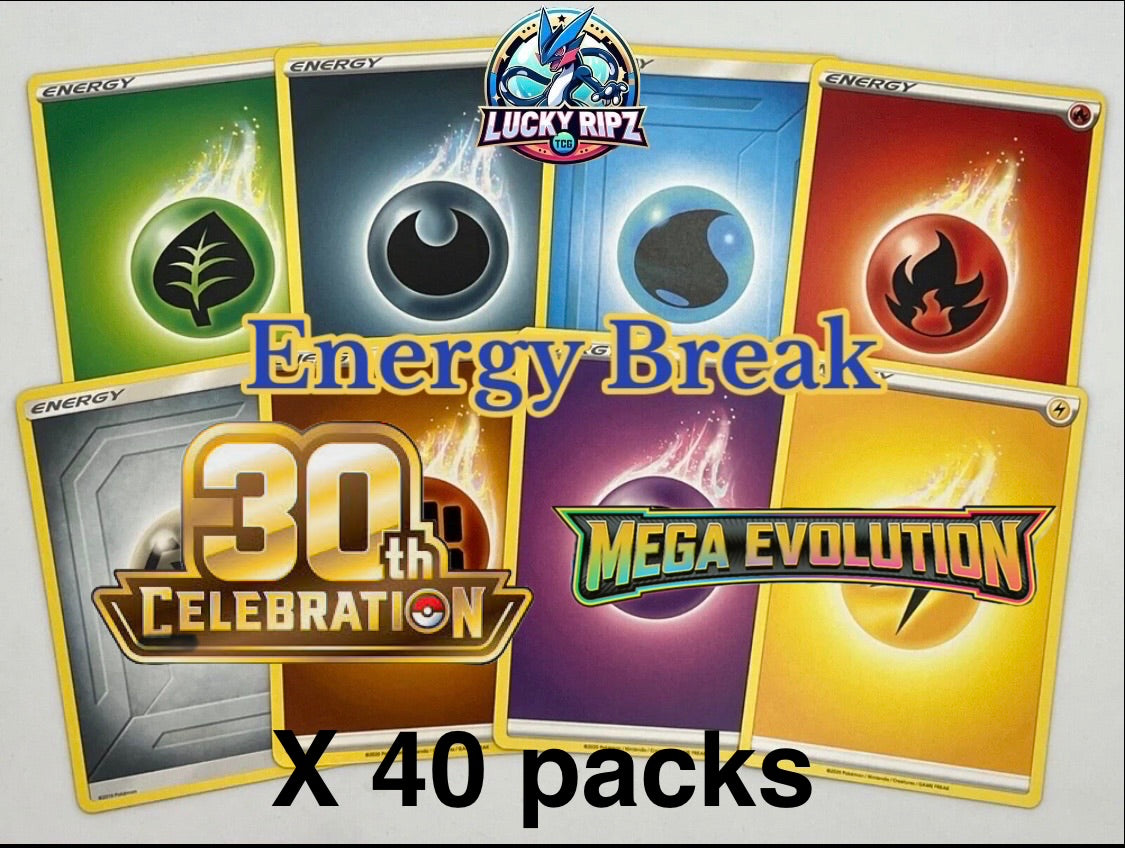 #1 - 30th / Mega Evolutions Break x 40 Packs!!