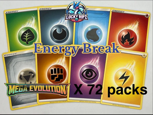 Mega Evolution Break x 72 Packs!!!