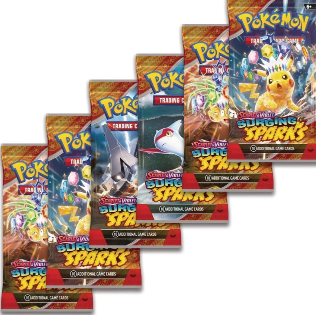 Surging Sparks Booster Bundle (RIP or SHIP)