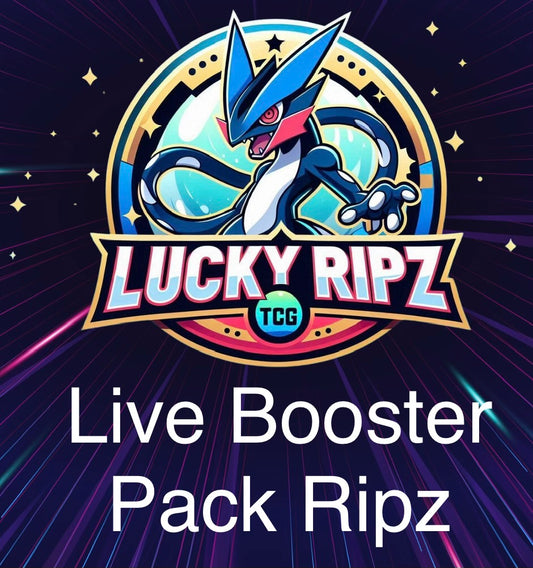 *LIVE* English Pokémon Pack  -  (RIP or SHIP)