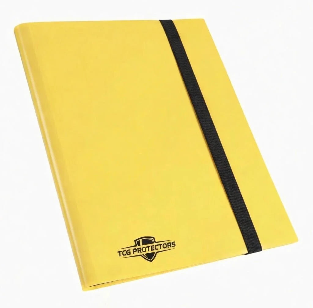 TCG Protectors 9-Pocket Trading Card Binder 360+ Cards Strap Closure Pokémon MTG