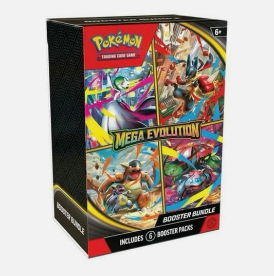 Mega Evolutions Booster Bundle (RIP or SHIP)