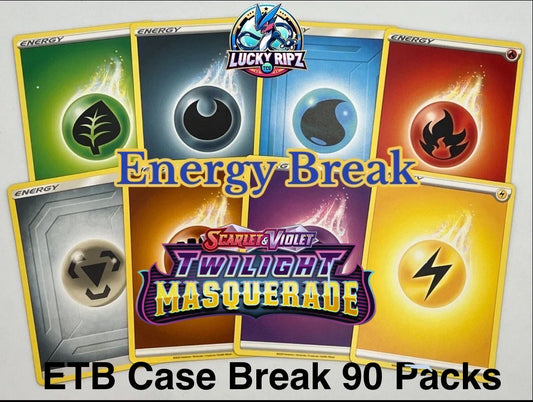 # 1 - Twilight Masquerade ETB Case Break x 90 Packs!!!