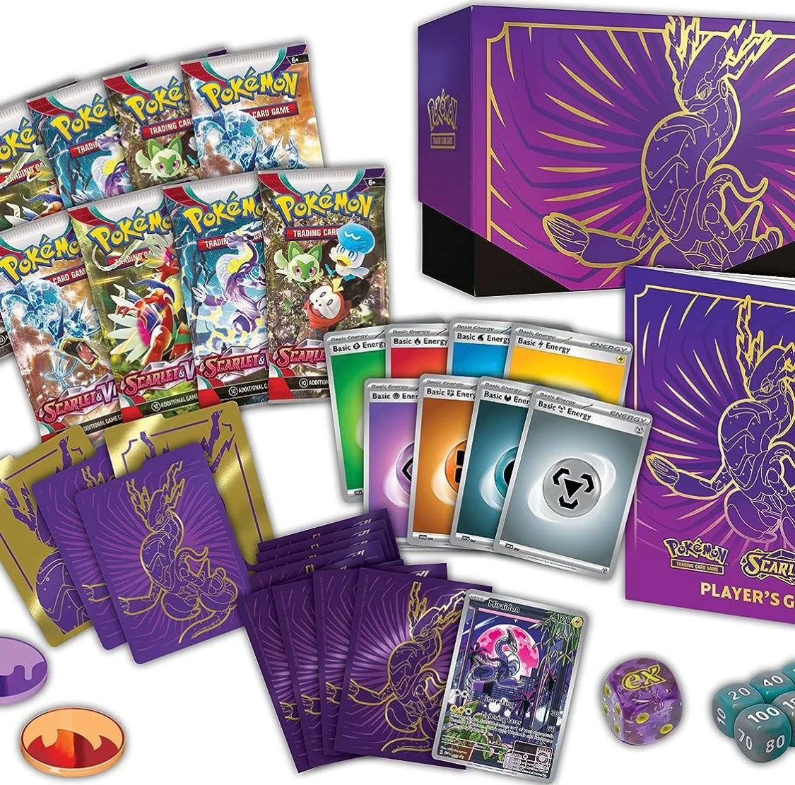 Pokémon Trading Card Games Scarlet & Violet Base Set Elite Trainer Box - styles may vary (RIP or SHIP)