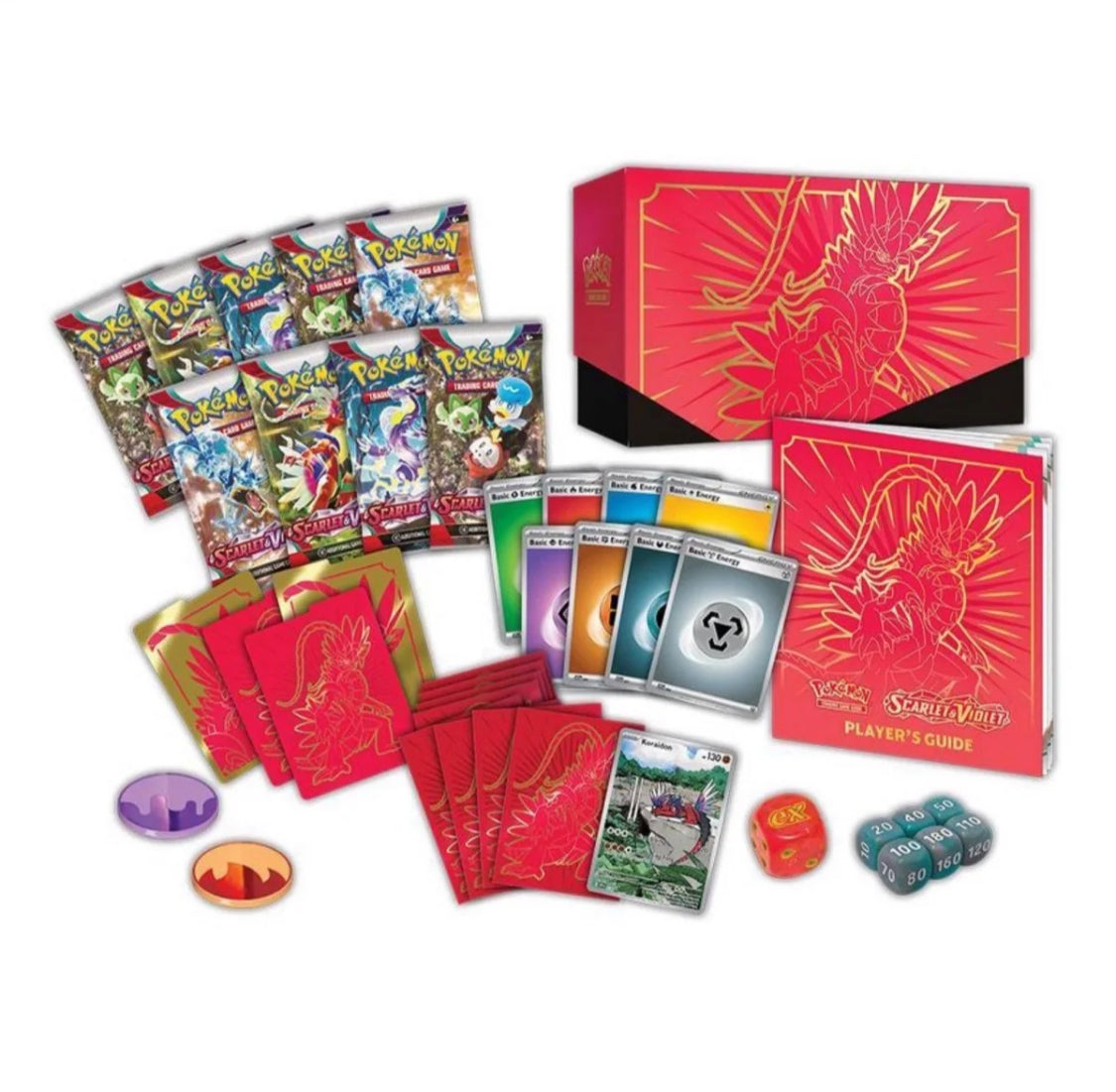 Pokémon Trading Card Games Scarlet & Violet Base Set Elite Trainer Box - styles may vary (RIP or SHIP)