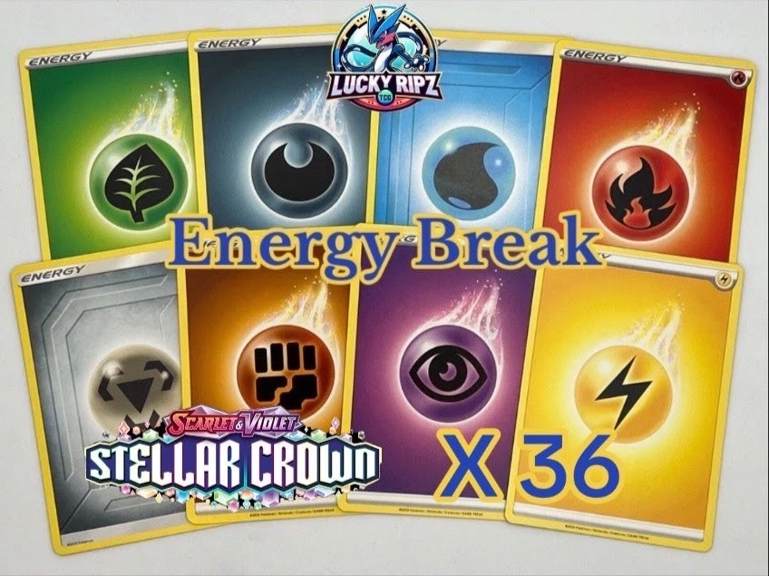 # 1 - Crown Zenith x 60 Pokemon Pack Energy Break!!