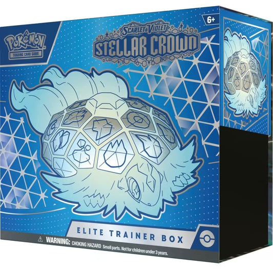 Pokemon Trading Card Game Stellar Crown Elite Trainer Box (RIP or SHIP)