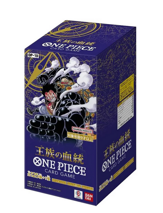 One Piece OP-10 Japanese Booster Box (RIP or SHIP)